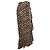 Autre Marque Falda midi envolvente con estampado de leopardo Rixo London Castaño Negro - vista 4
