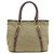 Borsa a mano in tela marrone Prada - vista 2