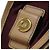 Borsa Tote MCM Logo Beige e Marrone Scuro PVC - vista 12