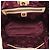 Borsa Tote MCM Logo Beige e Marrone Scuro PVC - vista 5