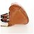 Chloé Borsa a mano in pelle Chloe Ethel Marrone - vista 3