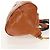 Chloé Borsa a mano in pelle Chloe Ethel Marrone - vista 4