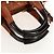 Chloé Borsa a mano in pelle Chloe Ethel Marrone - vista 7