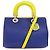 Borsa 2 in 1 Diorissimo di Christian Dior Blu Verde