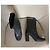 Botas negras Uterque de cuero elástico talla 38 Negro - vista 14
