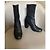 Botas negras Uterque de cuero elástico talla 38 Negro - vista 7