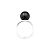 Anello Dinh Van in oro bianco e ematite. - vista 5
