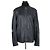 Hugo Boss Blaue Lederjacke