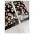 Clutch in pelle floreale vintage Marni nero rosa verde - vista 12
