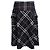 Falda de lana a cuadros Burberry Castaño - vista 3