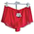 Autre Marque Madame Aime Shorty Corto Pizzo di Calais Sete Rosso 38 FR  - vista 1