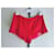 Autre Marque Madame Aime Shorty Corto Pizzo di Calais Sete Rosso 38 FR  - vista 6