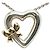 Collana Pendente Vintage Cuore Nastro Tiffany & Co. - vista 2