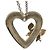 Collana Pendente Vintage Cuore Nastro Tiffany & Co. - vista 3