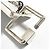 Portachiavi in argento Chanel Metallico - vista 5