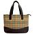 Borsa in pelle e tela Burberrys Marrone - vista 2