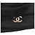 Chanel COCO Mark Seidenturban-Hut Schwarz - Ansicht 5