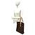 Louis Vuitton Vavin GM Monogram Leder Tote Bag Braun - Ansicht 3