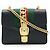 Borsa Mini Catena Gucci Sylvie Web Ribbon Nero