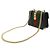 Borsa Mini Catena Gucci Sylvie Web Ribbon Nero - vista 2