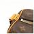 Borsa da viaggio Keepall Bandoulière Monogram Louis Vuitton Marrone - vista 5
