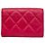 Chanel 2.55 Lammleder Trifold Geldbörse Pink - Ansicht 3
