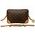 Borsa a Spalla in Pelle Monogram Trocadero di Louis Vuitton Metallico Bronzo - vista 8