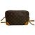 Borsa a Spalla in Pelle Monogram Trocadero di Louis Vuitton Metallico Bronzo - vista 9