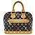 Louis Vuitton Alma Monogramm Multicolor Handtasche Schwarz