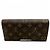 Portafoglio Lungo Monogramma Sarah di Louis Vuitton Marrone - vista 2