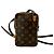 Mini borsa a spalla in pelle Monogram Amazon di Louis Vuitton Marrone - vista 4