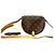 Borsa a spalla mini Tambourin in pelle Monogram Louis Vuitton Marrone