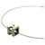 Collier en métal Hermès Caged d'H H Cube Argenté Métallisé  - vue 5