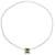 Collier en métal Hermès Caged d'H H Cube Argenté Métallisé  - vue 7