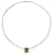 Collier en métal Hermès Caged d'H H Cube Argenté Métallisé  - vue 8