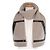 Sciarpa in lana con logo H Teddy Pocket di Hermès Marrone Beige - vista 4