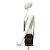 Mini borsa a spalla in pelle Monogram Amazon di Louis Vuitton Marrone - vista 3