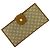Céline Cartera Larga de PVC Macadam Celine Castaño Beige