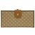 Céline Cartera Larga de PVC Macadam Celine Castaño Beige - vista 2