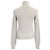 Pull col roulé Jil Sander en cachemire gris - vue 3