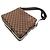 Naviglio Bolsos de Hombro de Lona Monogram Marrón Louis Vuitton Castaño - vista 2