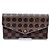 Carteira Sarah Damier Louis Vuitton Marrom