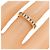 Autre Marque 4℃ Au750 Diamantring Golden - Ansicht 5