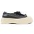 Marni Lederschuhe Schwarz Beige