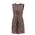 Marc Jacobs Ärmelloses Kleid grau/rosa/gold Blau