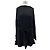 Autre Marque DISSH Schwarzes Leinenkleid