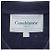 T-shirt Casablanca Logo Blu Cotone Blu Navy - vista 6