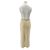 Falda beige de poliéster By Malene Birger - vista 2
