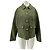Giorgio Armani Green wool jacket with large buttons