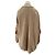 Autre Marque Beige Oversize-Cardigan mit bestickten Blumen - Ansicht 2